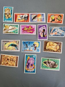 Stamps Nigeria Scott #184-97