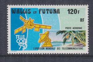 WALLIS & FUTUNA ISLANDS, 1979 Telecommunications Exhibition 120f., mnh.