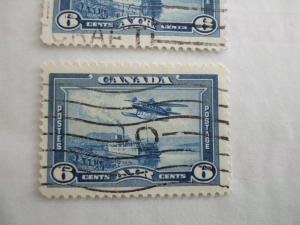 Canada #C6 used (reference 1/6/1)