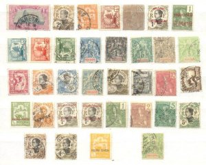 Indochina 35 used/mint values/poor condition