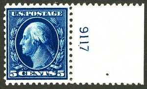 U.S. #466 MINT PL# SINGLE OG NH