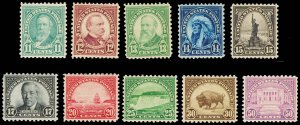 U.S. 1923-37 ISSUES 692-701  Mint (ID # 112372)