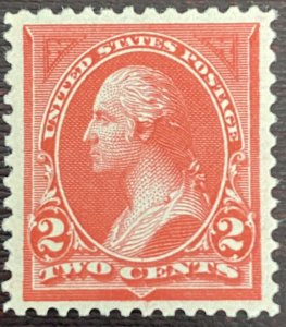 US Stamps-SC# 265 - Washington - MIGH - CV $35.00