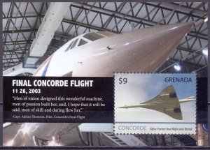 Grenada. 2013. Concorde Aviation. MNH.