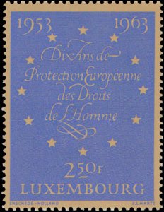 Luxembourg #402, Complete Set, 1963, Never Hinged