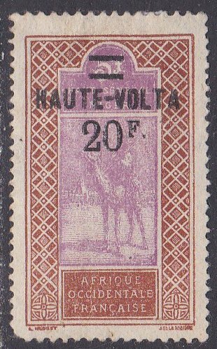 Upper Volta Sc #42 Mint Hinged