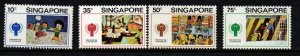 SINGAPORE SG356/9 1979 YEAR OF THE CHILD  MNH
