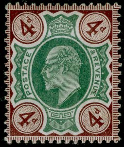 SG238 SPEC M24(-), 4d green & chocolate-brown (OCP), M MINT. HENDON CERT