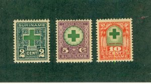 SURINAM B1-3 MH CV $4.10 BIN $2.00