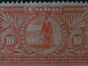 ​CUBA-1902-SC#E3 SPECIAL DELIVERY--MESSENGER MLH-VF-122 YEARS OLD-VERY RARE
