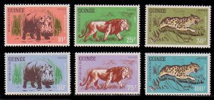 Guinea 248 - 253 MNH