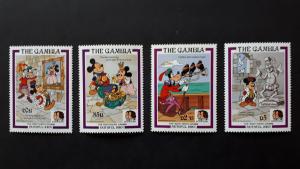 Disney - Gambia 1985. - Brothers Grimm ** MNH complete set