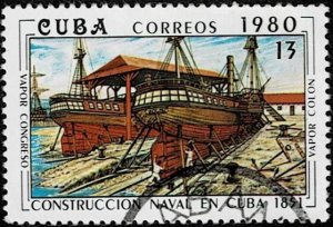1980 Cuba Scott Catalog Number 2350 Used
