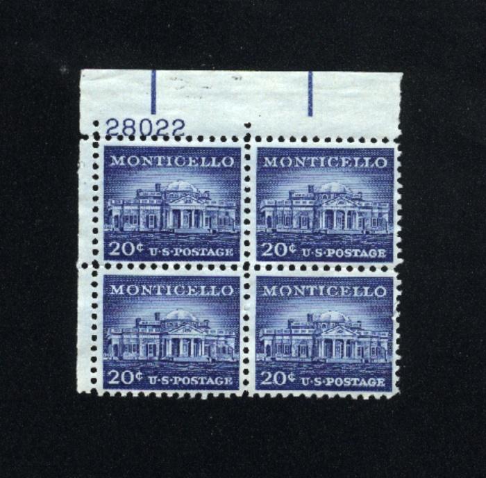 USA #1047   used 1954-1968 PD