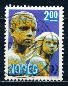 Norway #863 Single Used