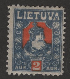 Lithuania 106 Prince Kestutis 1921