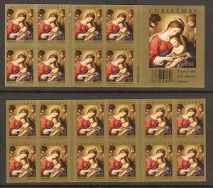 #4424 Virgin & Child 44c Full Mint Booklet NH
