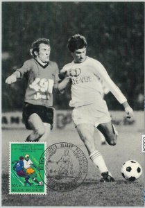 63854 - BELGIUM - POSTAL HISTORY: MAXIMUM CARD 1977 - SPORTS FOOTBALL-