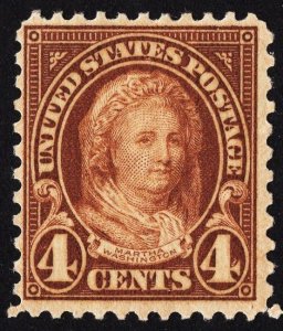 US 636 MNH VF 4 Cent Martha Washington