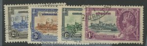 Gibraltar #100-103 Used Single (Complete Set) (Jubilee)