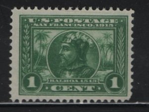 UNITED STATES, 397,  NO GUM, 1913 Vasco Nunez de Balboa