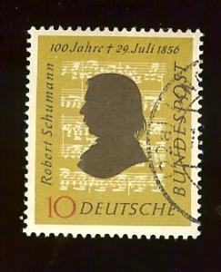 Germany 743 10pf Schumann used