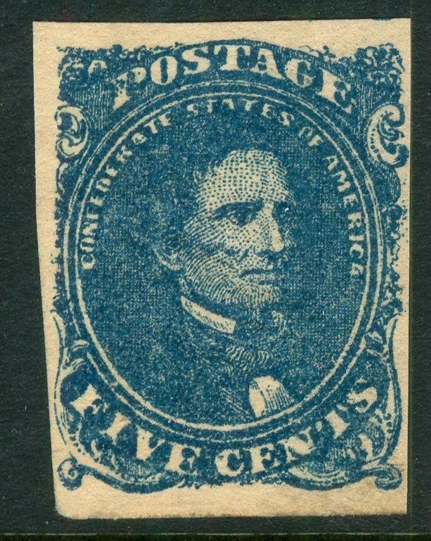 U.S. - Confederate States - 4 - Very Fine - Lightly Hinged (With PF Certificate)