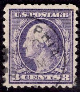 US Stamp #464 3 Cent Washington MINT Used SCV $17.50