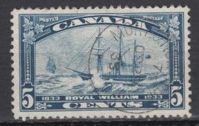 Canada - 1933 Steamship Royal William  Sc# 204 (8758)