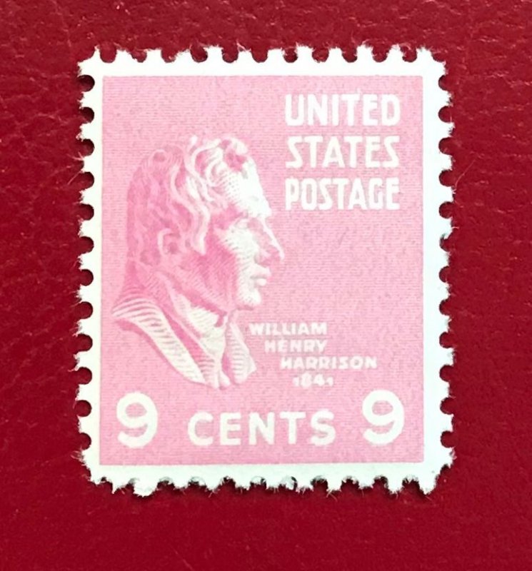 1938 US Sc 914 MLH 9c William H Harrison Cv.45 Lot 6904