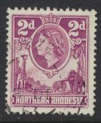 Northern Rhodesia  SG 64 SC# 64  Used - see details