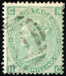 Great Britain Stamps # 48 Used Victoria Plate # 4 Scott Value $210.00