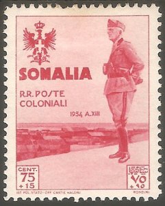 SOMALIA Sc# B45 MH FVF King Emmanuel III Visit