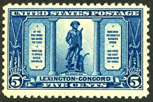 U.S. #619 MINT OG NH 