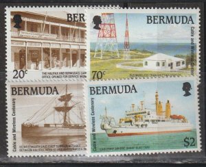 Bermuda SC 601-604 MNH