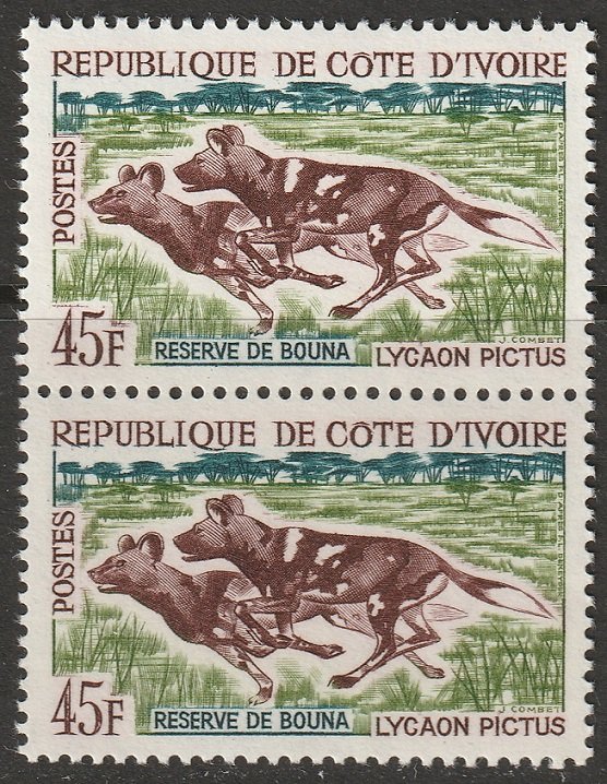 Ivory Coast 209 pair MNH