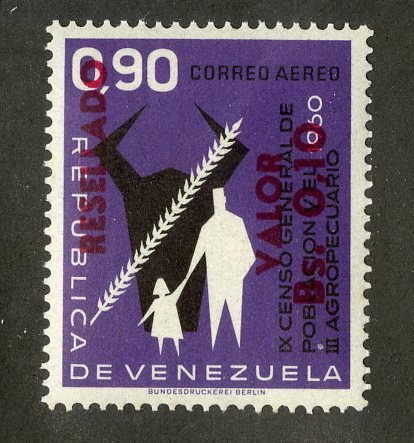 VENEZUELA C866 MNH BIN.55 CENSUS