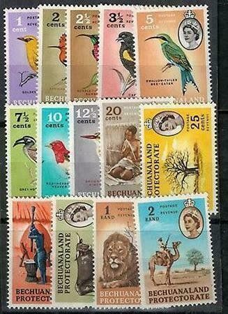 Bechuanaland Proctectorate 1961 SC 180-193 Mint Stamp SCV $91.75 Set