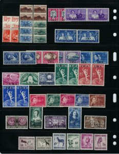 SOUTH WEST AFRICA HIGH QUALITY COLLECTION- MANY COMPLETE SETS- BOB- MINT LH/HR