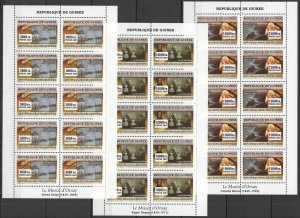 A1043 2007 Guinea Art Museum Orsay Sisley Degas Monet ! 10Set Mnh