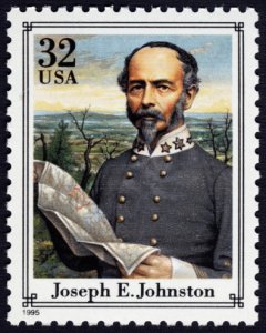 U.S. #2975m 32c MNH (Joseph E. Johnston from Civil War Pane)