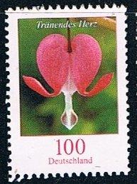 Germany 2320, 100c Bleeding Heart, used, VF