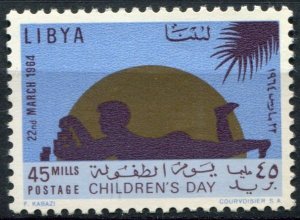 Libya Sc#245 MNH, 45m multi, International Year of the Child (1964)