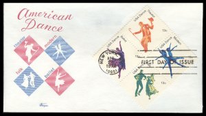 #1749-52 American Dance Bazaar FDC