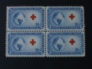 ​UNITED STATES-1952-SC#1016 AMERICAN RED CROSS-MNH-VF 72 YEARS OLD-LAST ONE