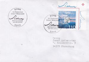 Germany 2000 50th death anniversary of Ernst Wiechert FDC VGC