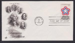 1432 Bicentennial Unaddressed ArtCraft FDC