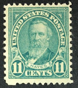 692 11c  Rutherford B. Hayes    Mint NH OG
