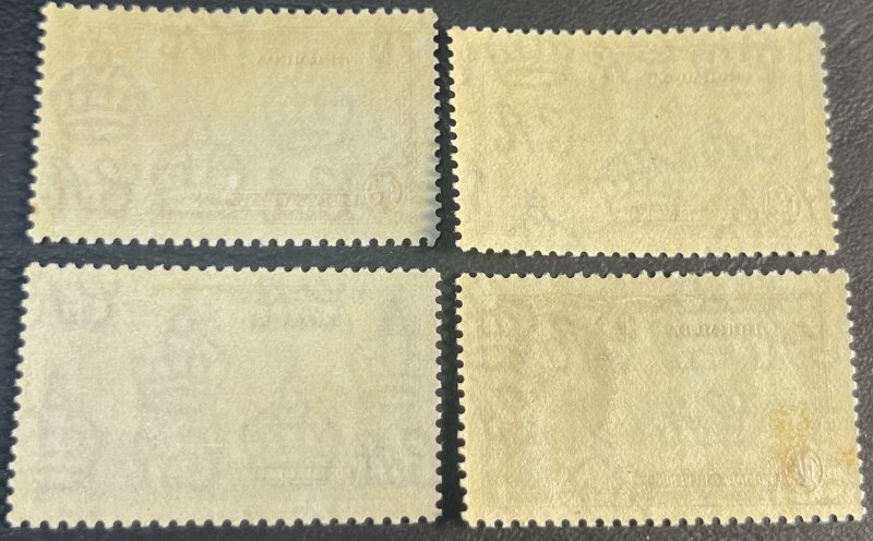 BERMUDA # 100-103--MINT/HINGED--COMPLETE SET--1935