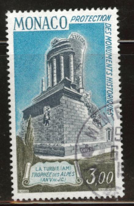 MONACO Scott 803 used 1971 stamp